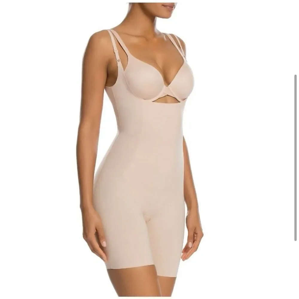 Spanx Trust Your Thinstincts Open Bust Full Body Shaper sz 2X EUC